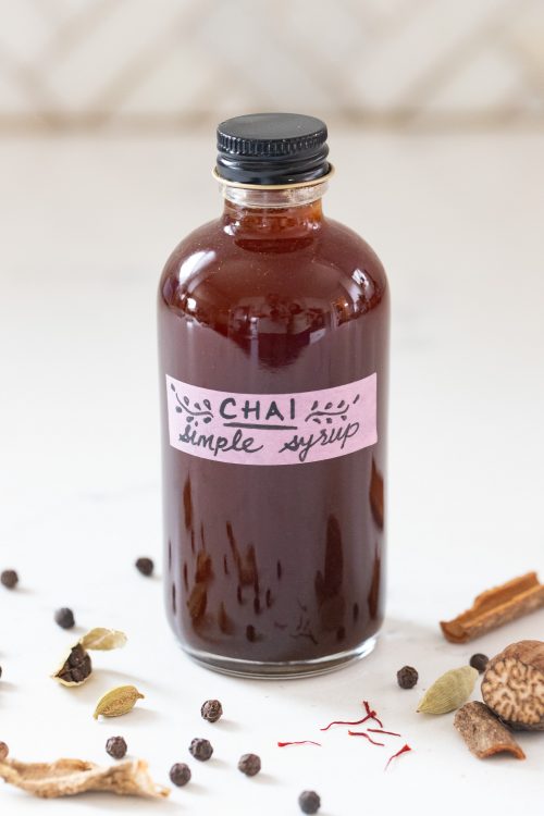 Chai Simple Syrup Indiaphile