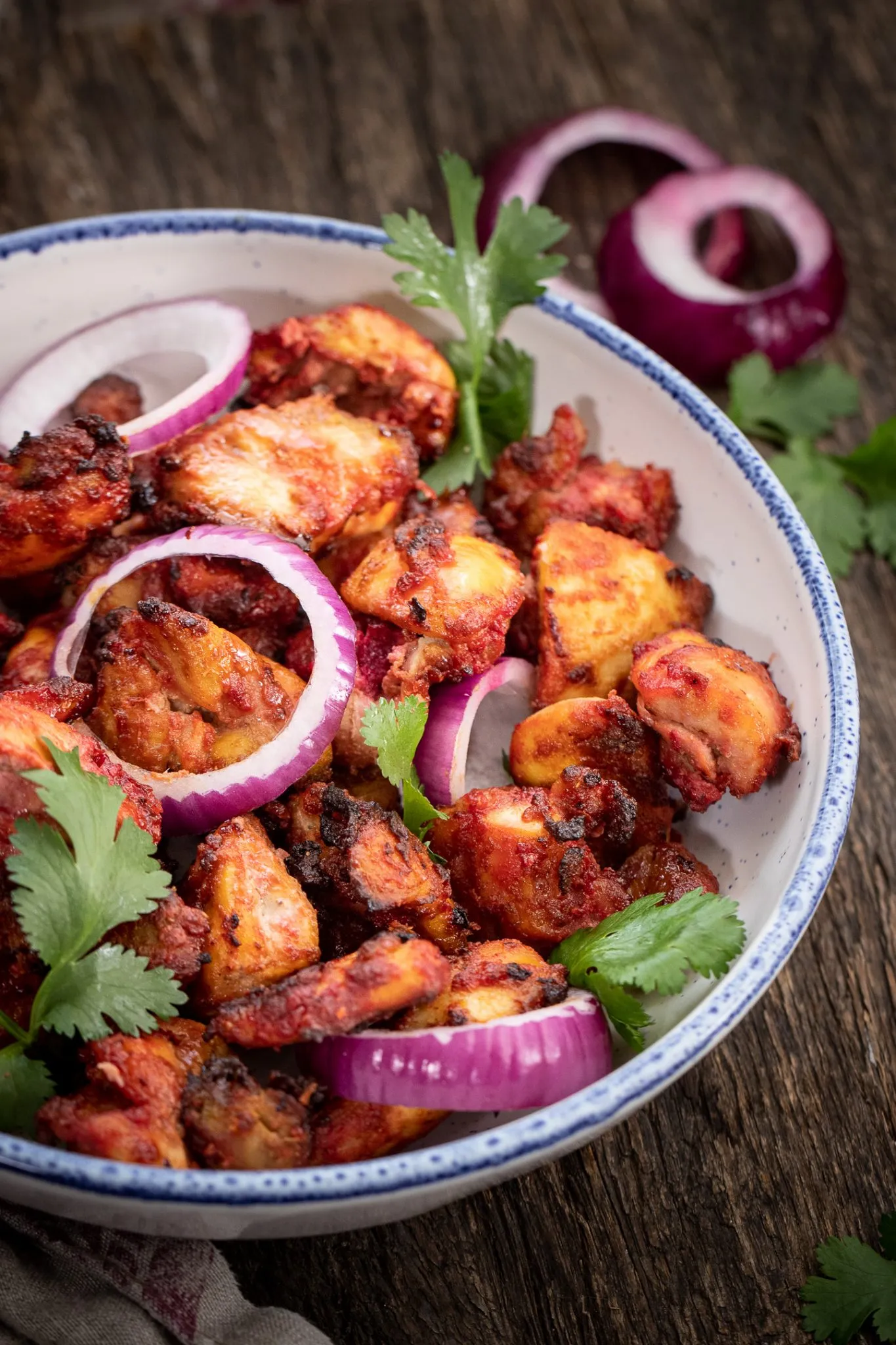 Air Fryer Chicken Tikka Bites - Indiaphile