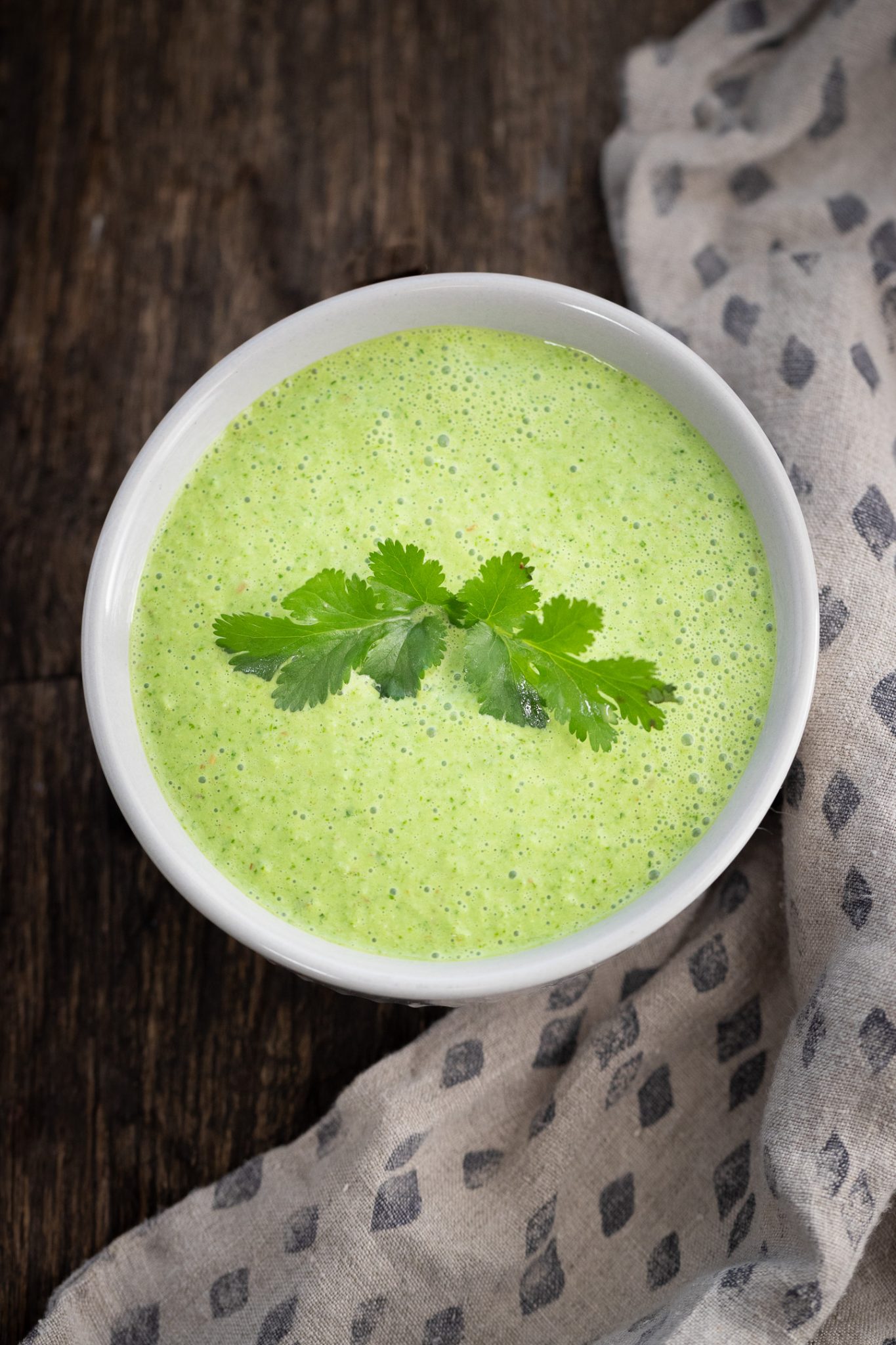 Cilantro Yogurt Chutney Indiaphile