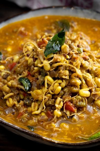 Sprouted moong dal