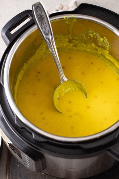 Dal in the pressure cooker