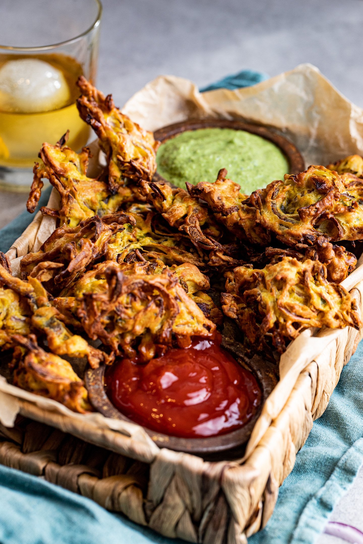 Onion Pakora | Kanda Bhaji Air Fryer Recipe