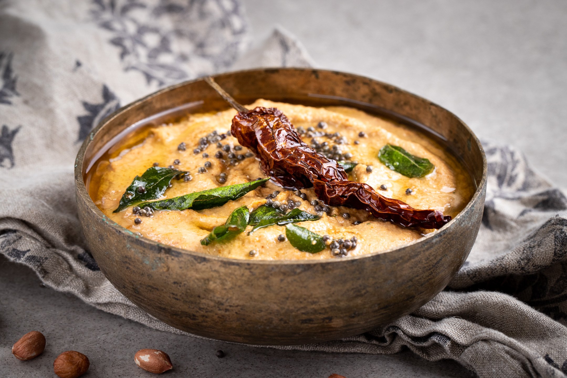 Peanut Chutney Andhra Style Groundnut Chutney Indiaphile