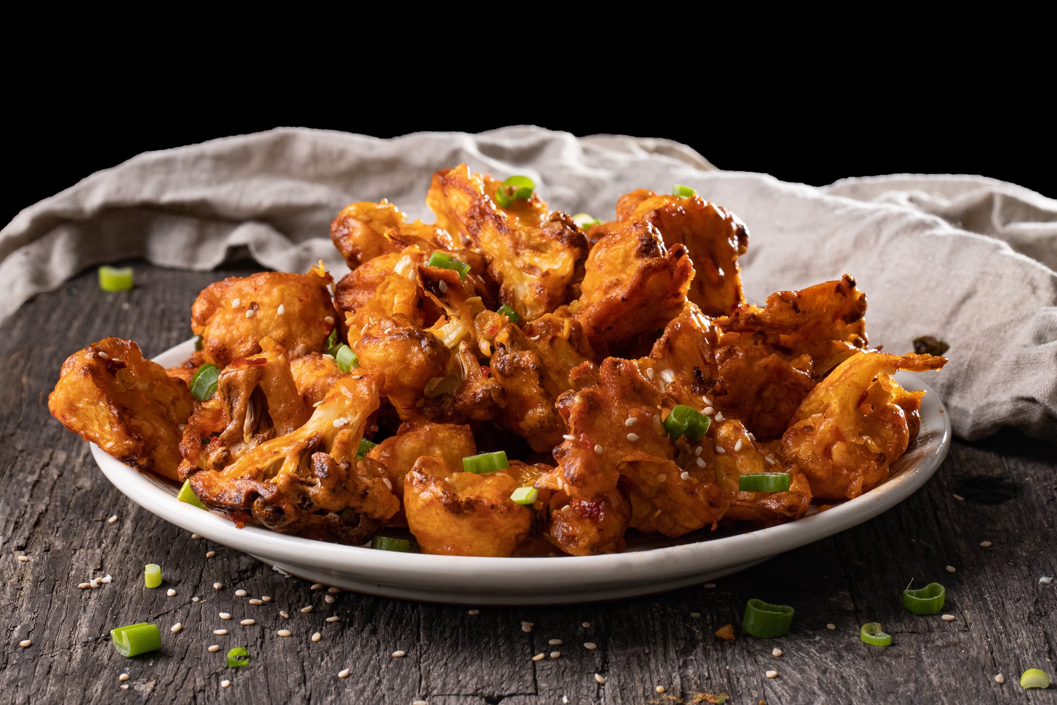 Lasuni Gobi Air Fryer GarlicCauliflower Indiaphile