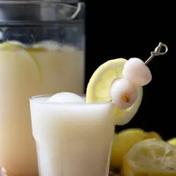 Lychee lemonade