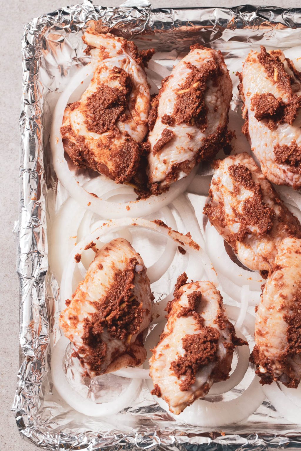 Broiled Curry Chicken Wings Garam Masala Wings Indiaphile