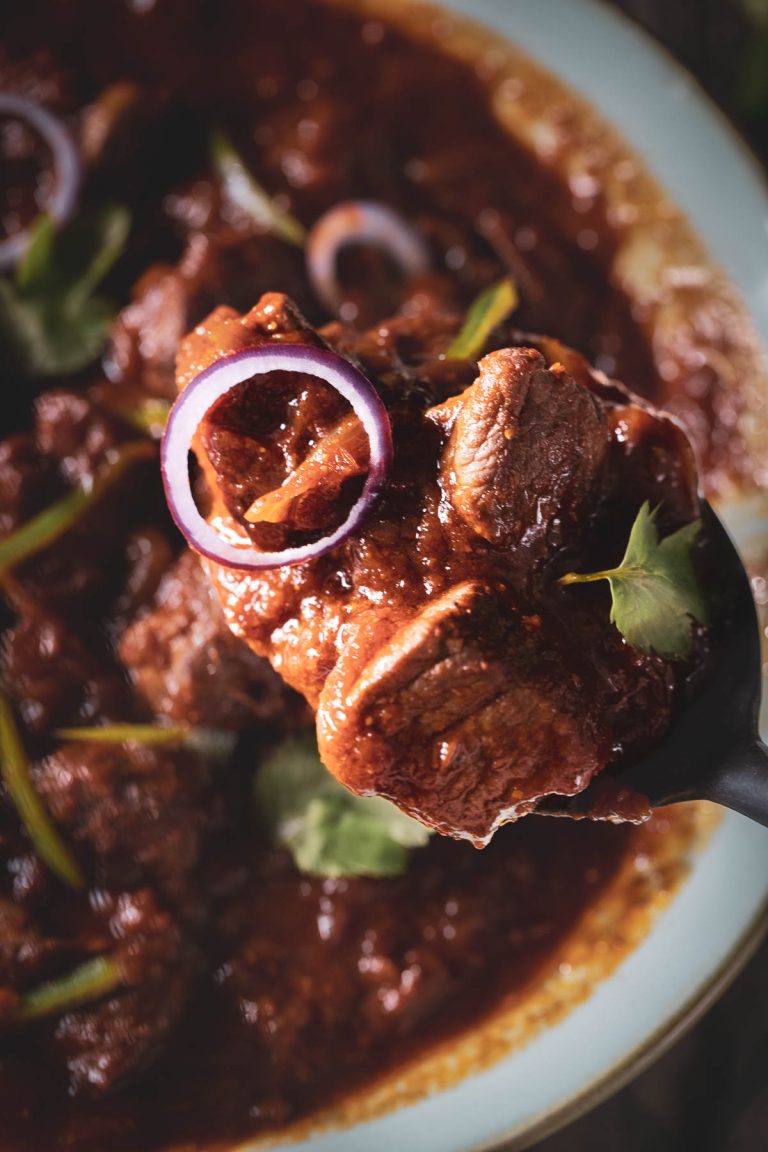 Bhuna Gosht | Instant Pot Lamb Bhuna - Indiaphile